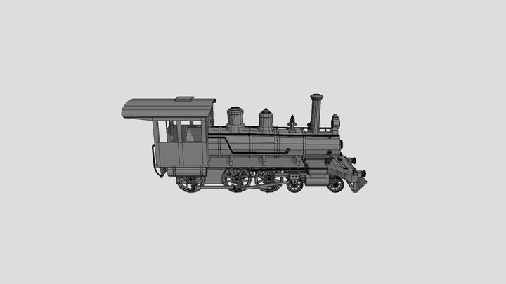 Locomotive 3D Model