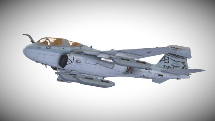 ea6b_prowler 3D Model