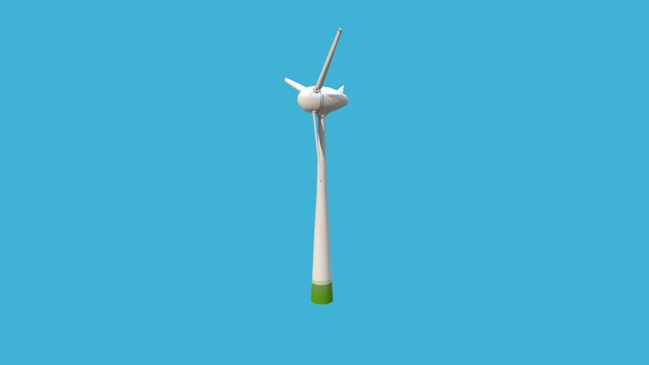 Windmill ( Animated ) 3D Model