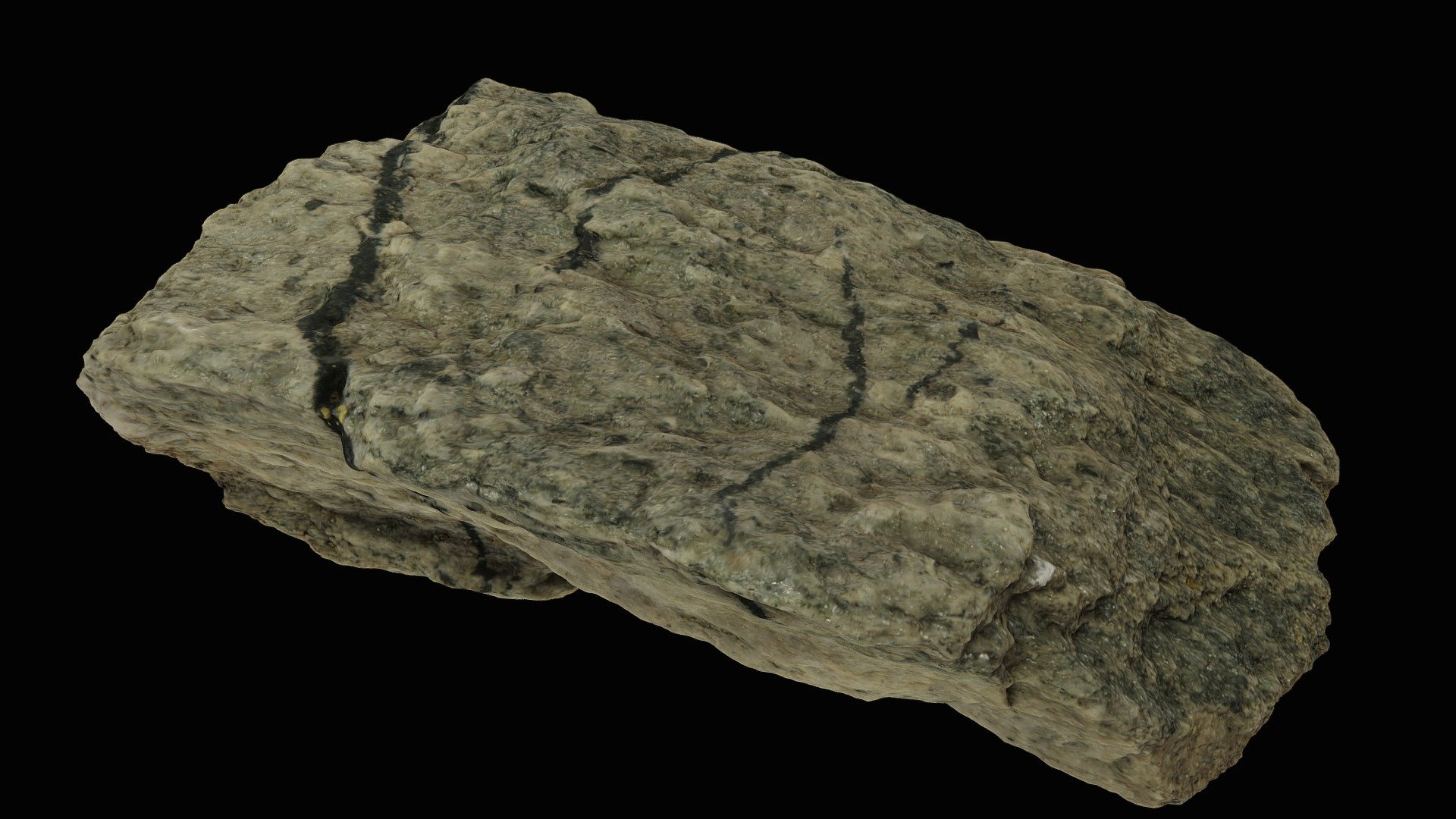 Pseudotachylite in qtz-micaschist, Switzerland