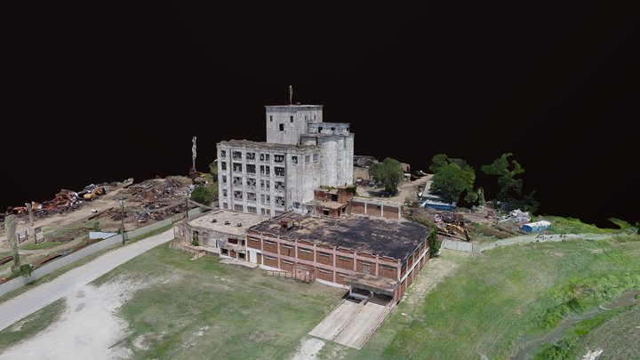 Old Abandoned Building 3D Inspection  P4A 3D Model