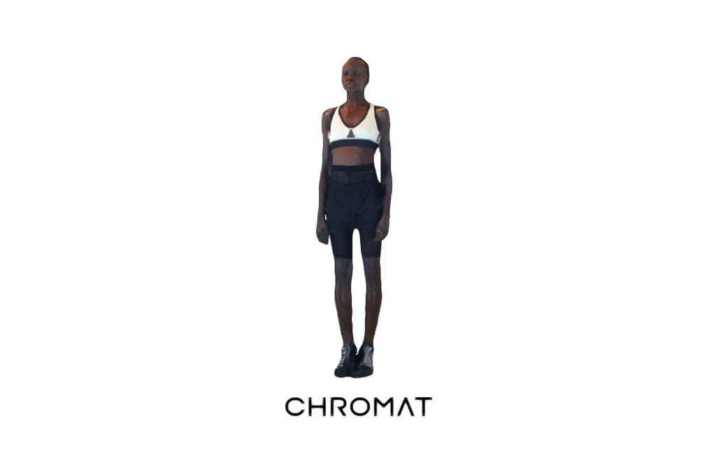 Intel, Chromat show high-tech sports bra with cooling vents and a 3D dress