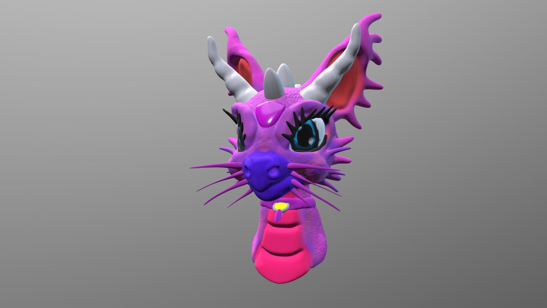 Head Dragon  Cartoon Fantasy