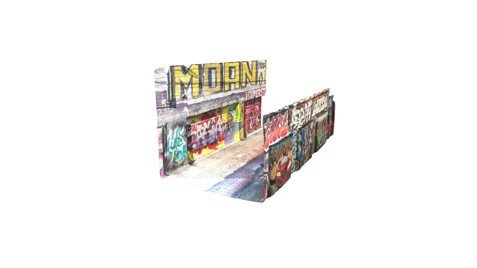 Cypress Street Murals — Sketchfab embed 3D viewer