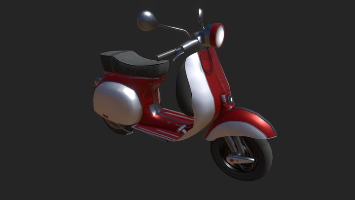 Vespa 3D Model