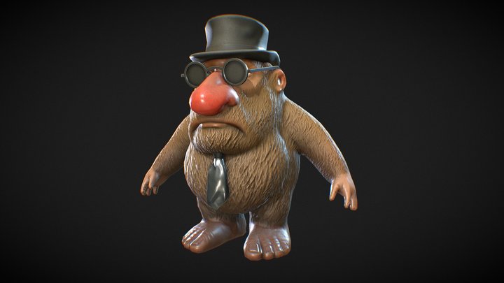 Mateo Game ready 3D model Free Download