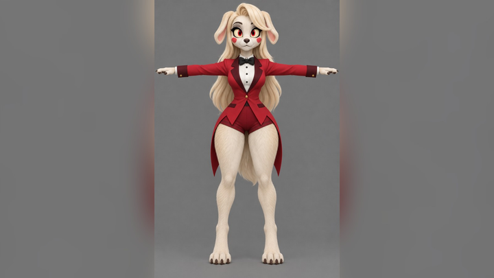 Charlie Morningstar (Hazbin Hotel) 3D Model