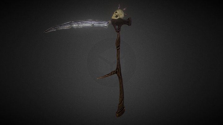 scythe weapons 3D Model