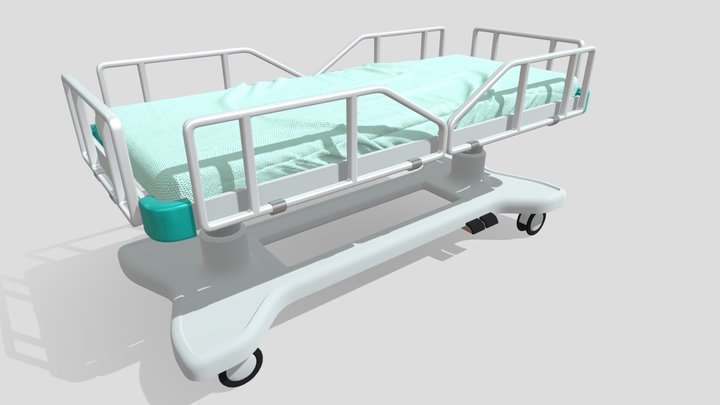 Hospital Bed – Modello 3D gratuito STL