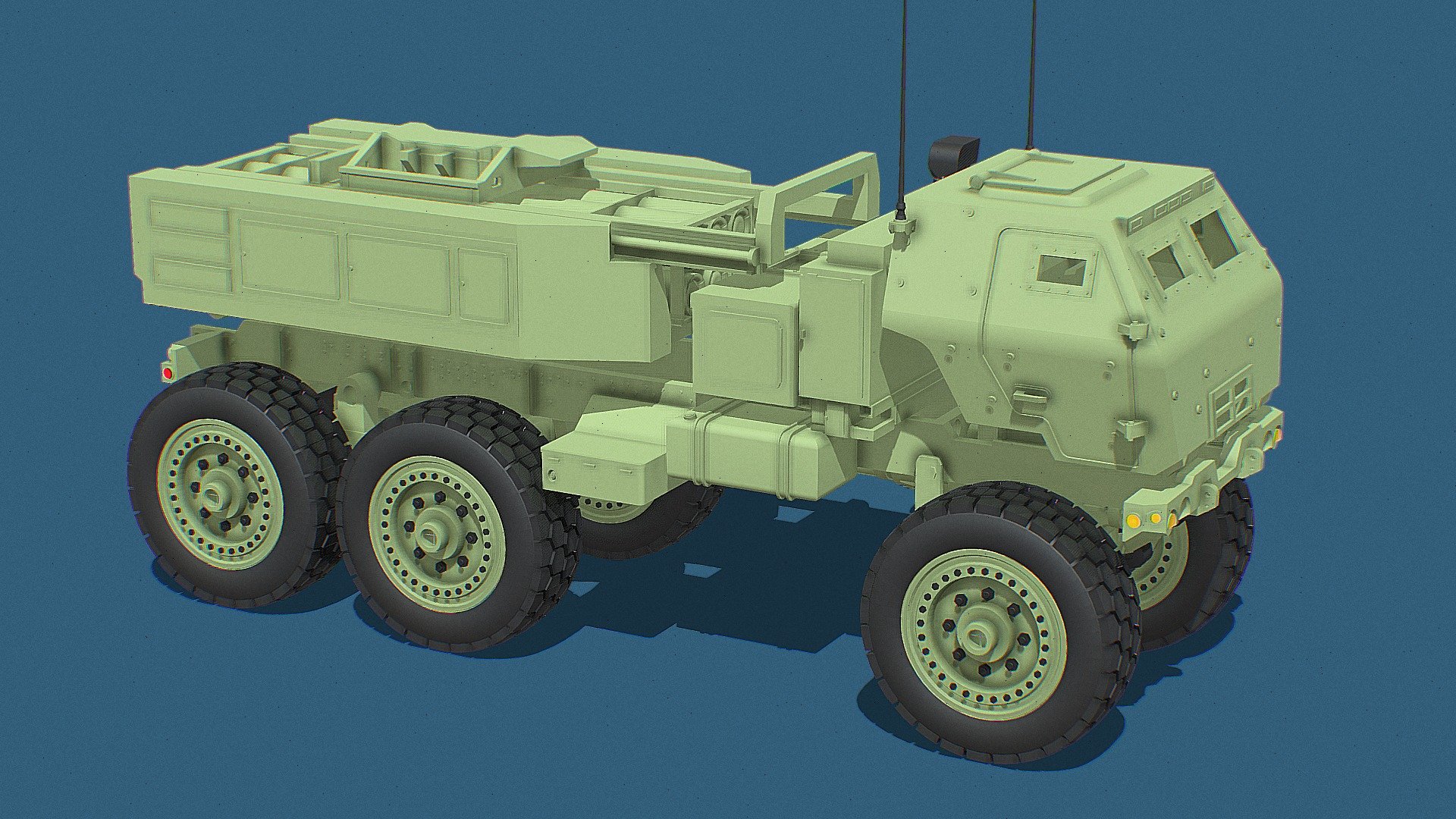 Off-Road HIMARS - 3D model by ƚᴎɘbiɿT (@xtrident) [6ce8fc2] - Sketchfab