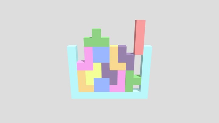 Tetris Assignment 3D Model