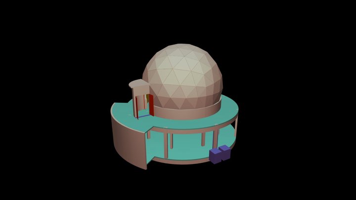 Planetário 3D Model