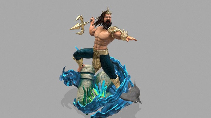 Poseidonn 3D Model