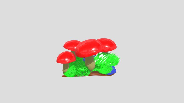 Pixie's World. 3D Model