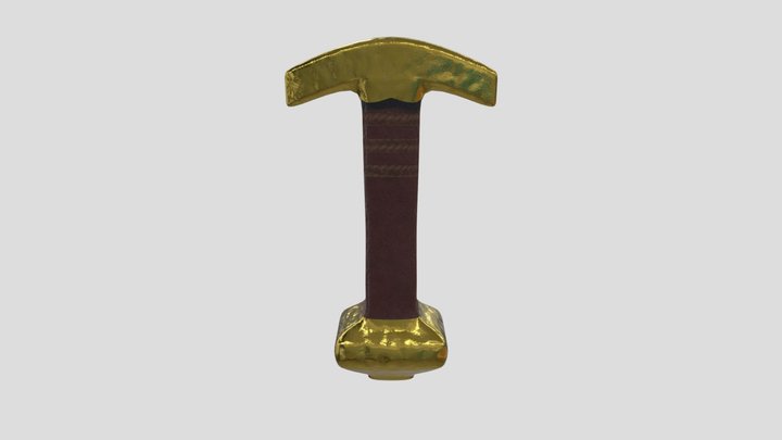Estudo de Bainha de espada 3D Model