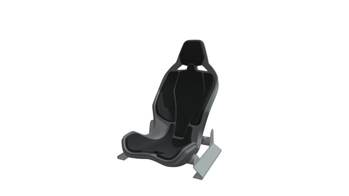 Bucket Seat Full 2 3D Model