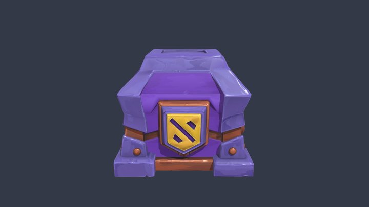 Crate 3D Model