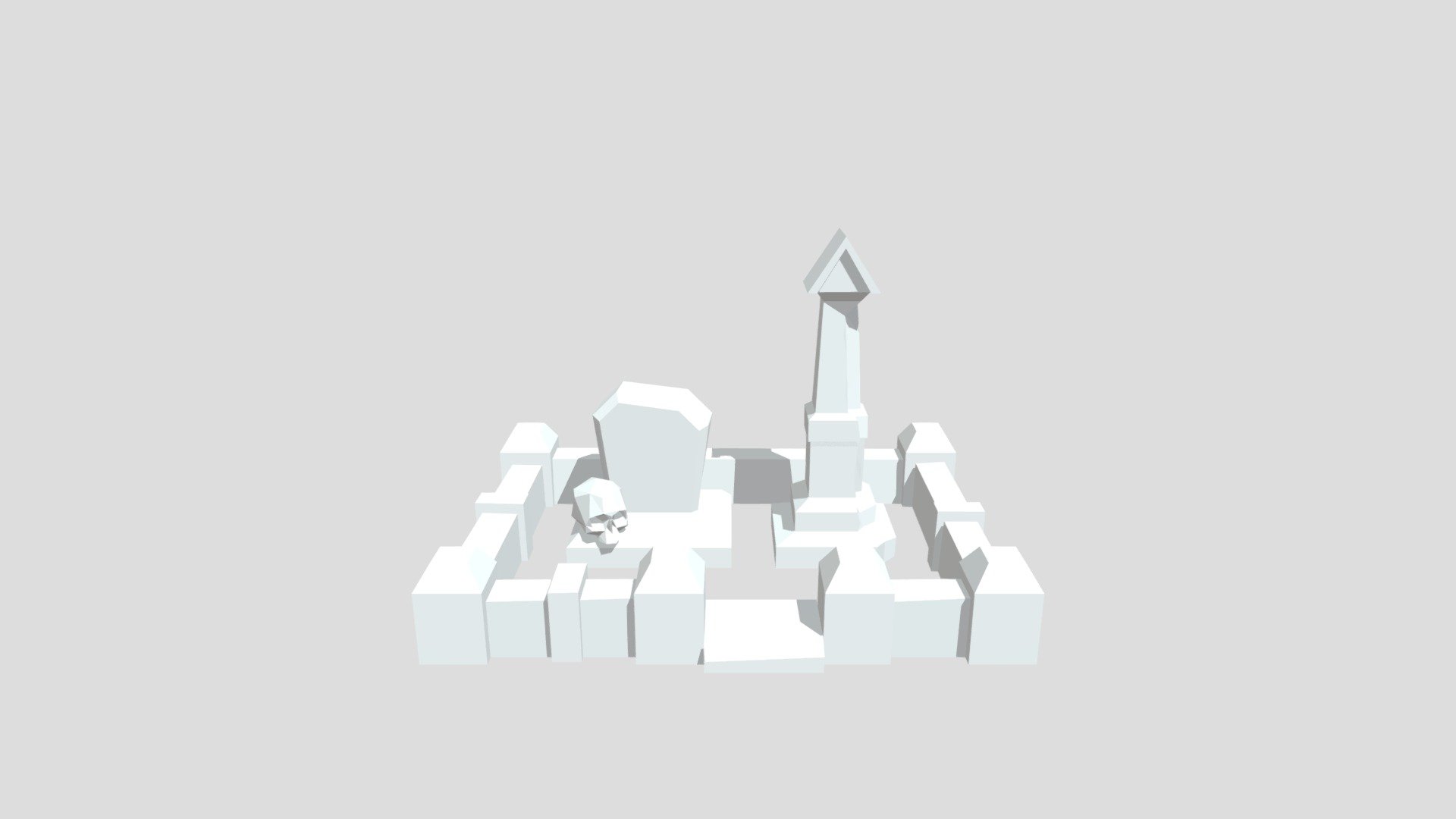 Cemetary from Poly by Google
