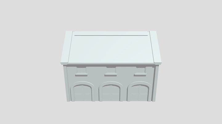 Building Object 3D Model