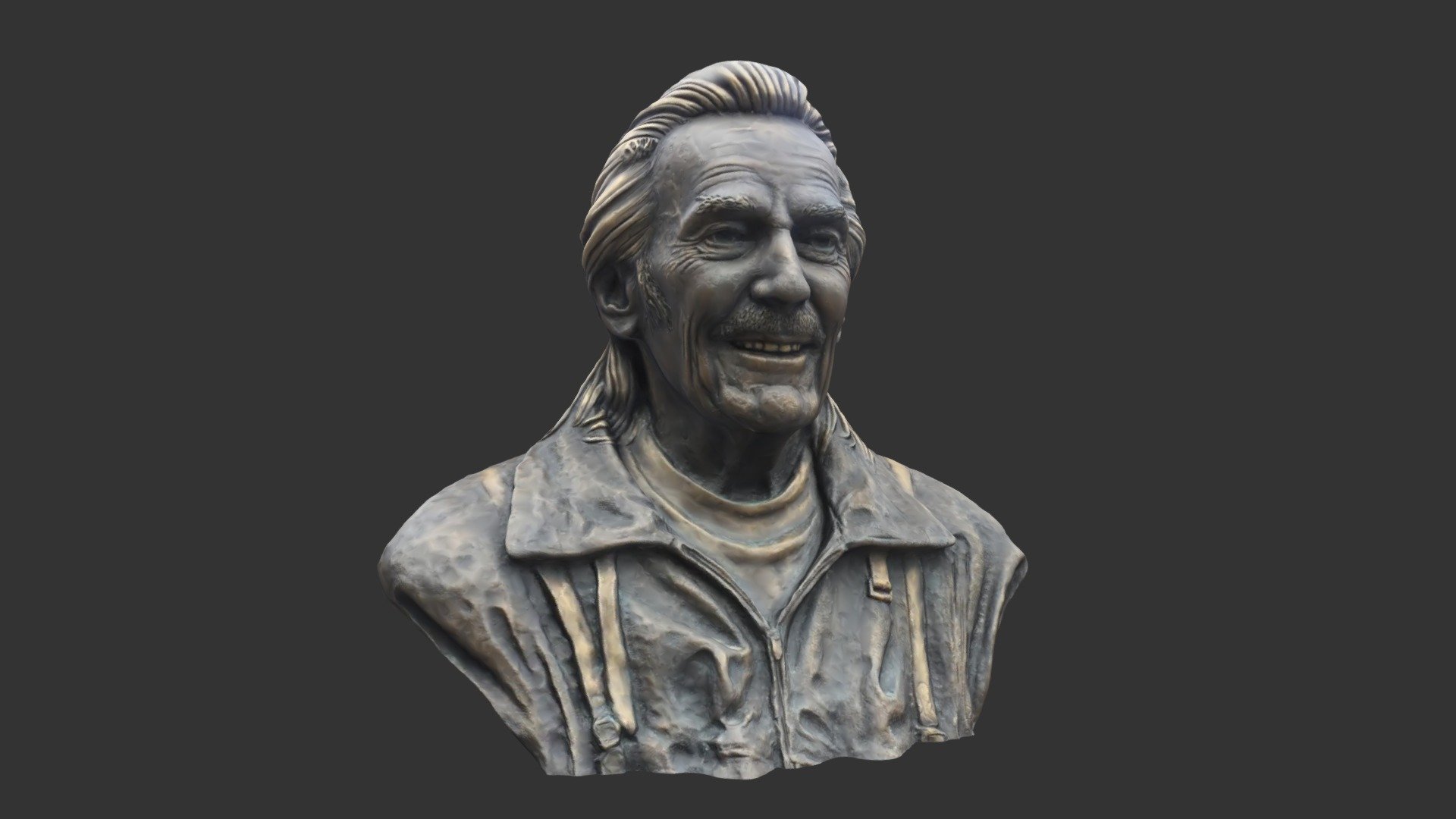 Gordon Lightfoot model of Bronze Bust