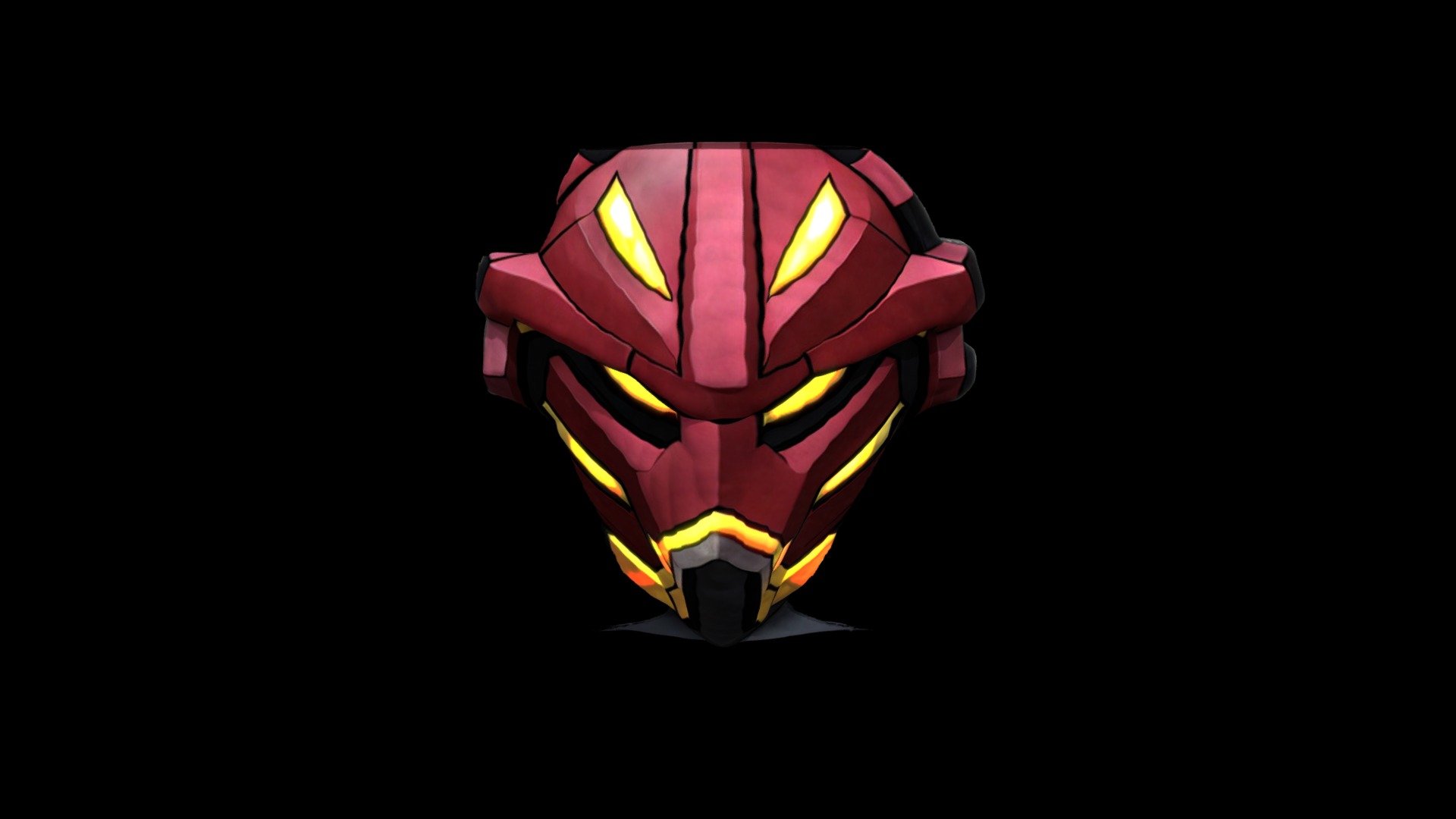 Helmet Mask Robot Cartoon 115 - Download Free 3D model by klrxyz ...