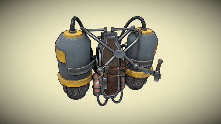 JetPack JB-10 3D - TurboSquid 1910097