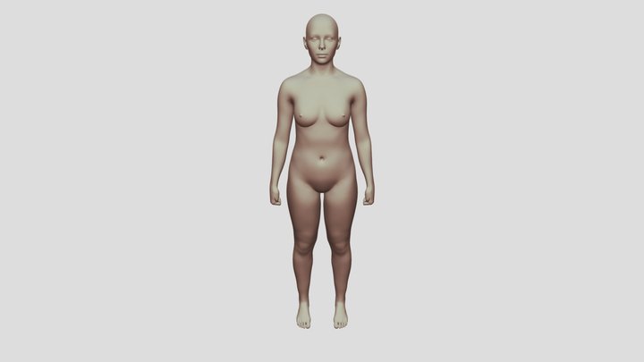 Feminino_M 3D Model