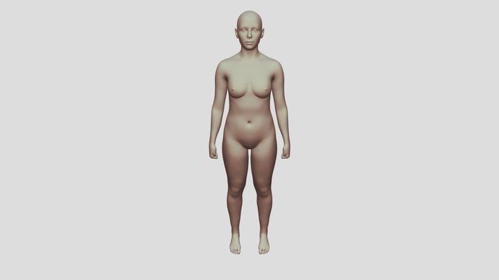 Feminino_M 3D Model