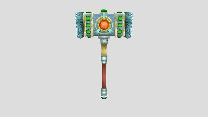 (A08) Hammer 2 3D Model