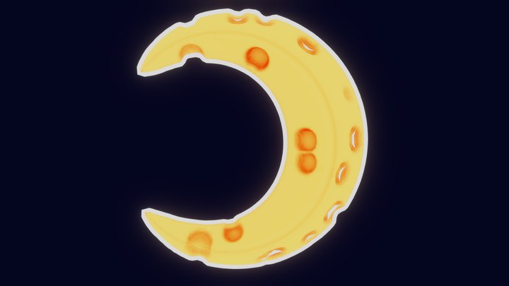 Moon 3D Model