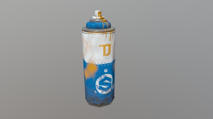 Spray can 3D Model