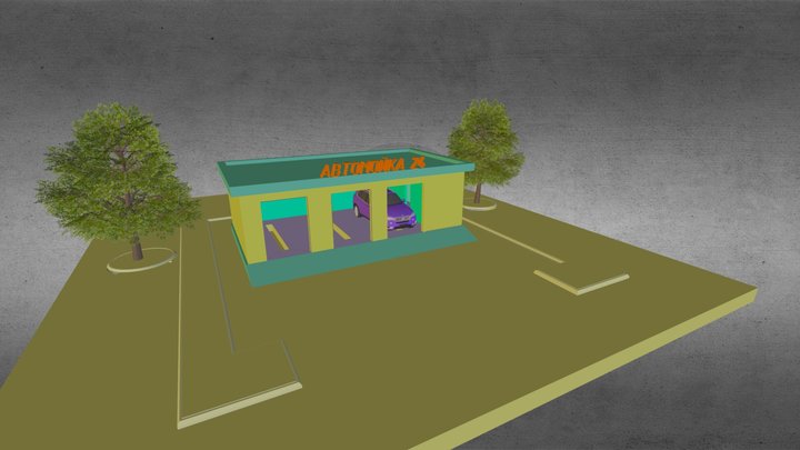 мск 8 3D Model