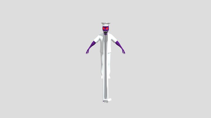 Purple Guy 3D Model