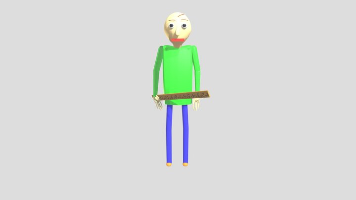 Baldi 3D models - Sketchfab