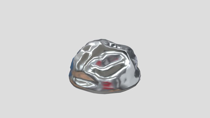 Chrome_Blob 3D Model