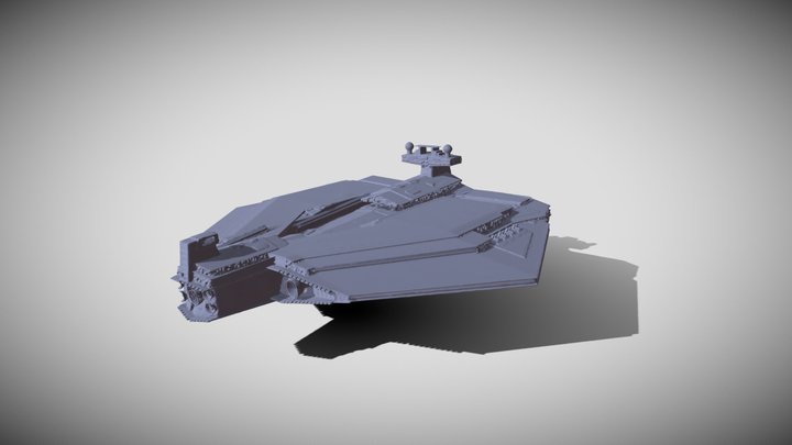 star destroyer iteration 1 3D Model
