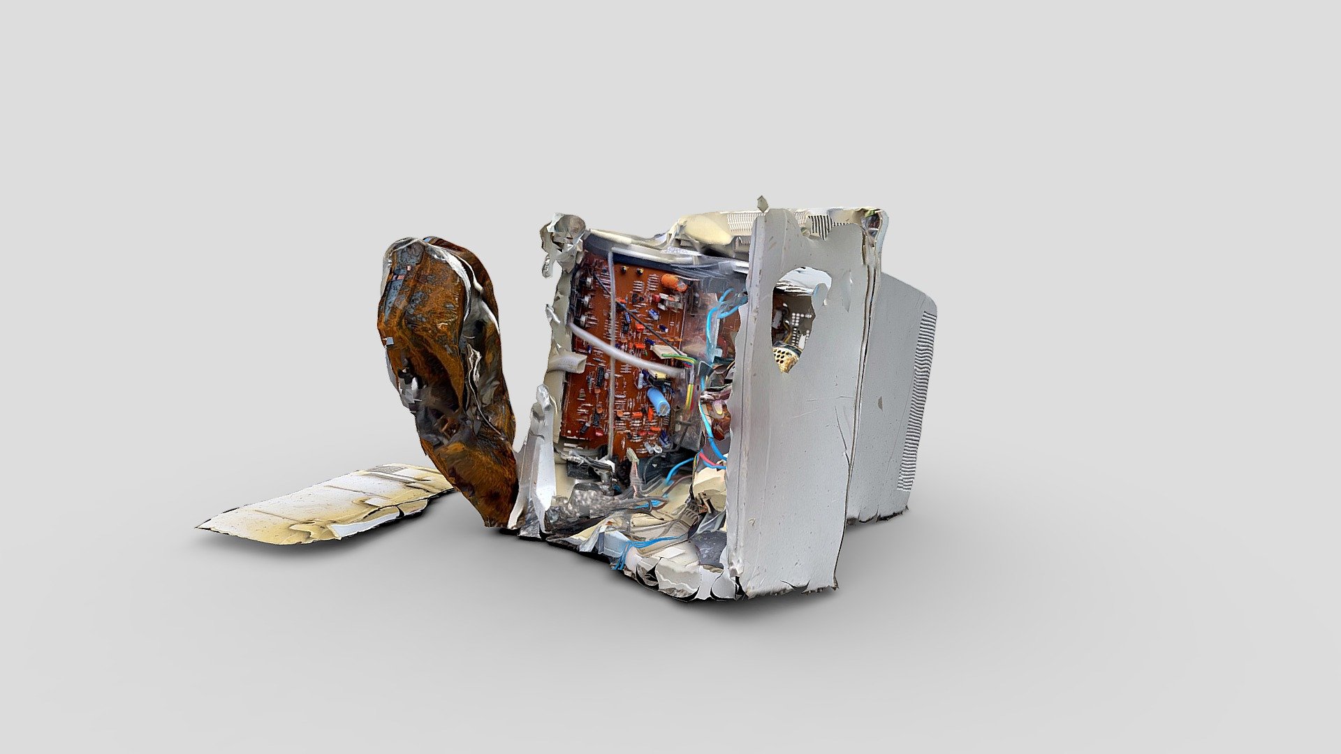Day 171: Destroyed Apple Performa Plus Display
