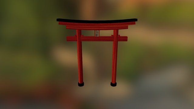 prop_torii_gate 3D Model