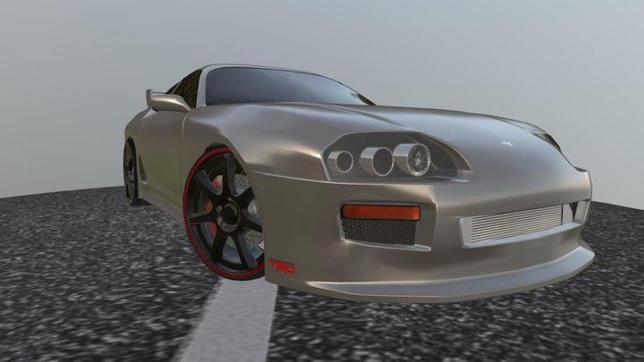Toyota Supra 3D Model