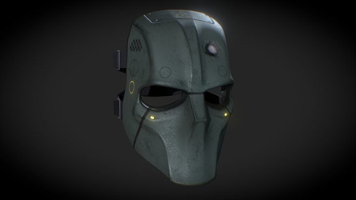Skull Mask 3D Model