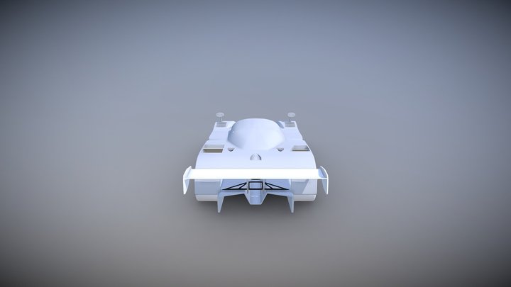 Mazda787B Main Body Milestone 3D Model