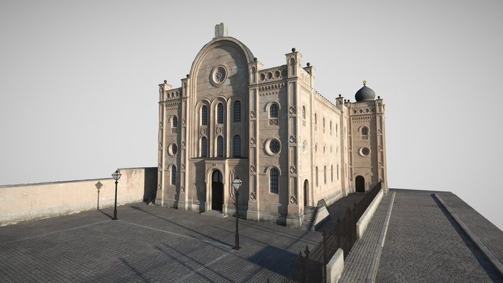 Synagoga_ High_001 3D Model