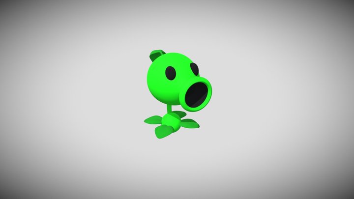 Peashooter | PVZ 2 based 3D Model