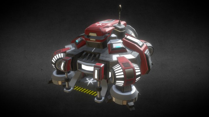 Terran command center 3D Model