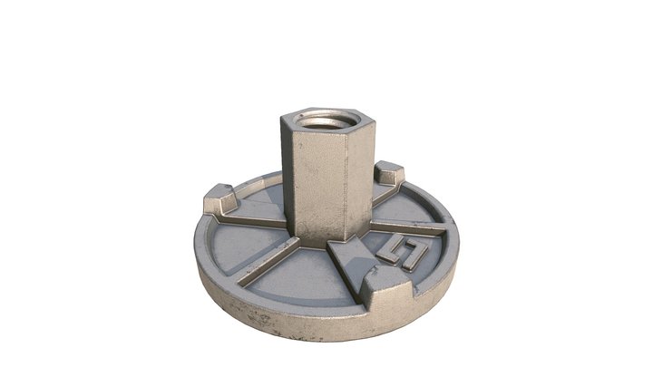 ГАЙКА D90 3D Model