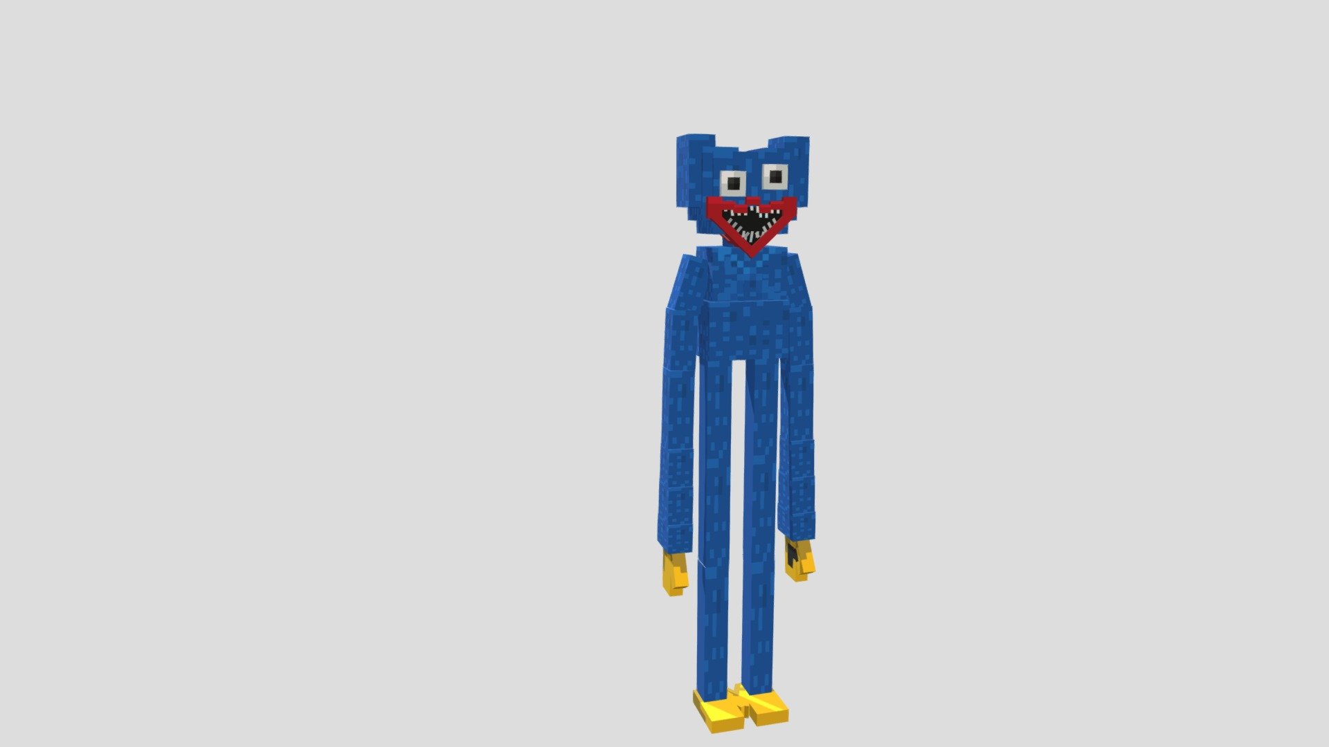 Scary huggy v5 - 3D model by slachfigueroa25 [6cf9e8e] - Sketchfab