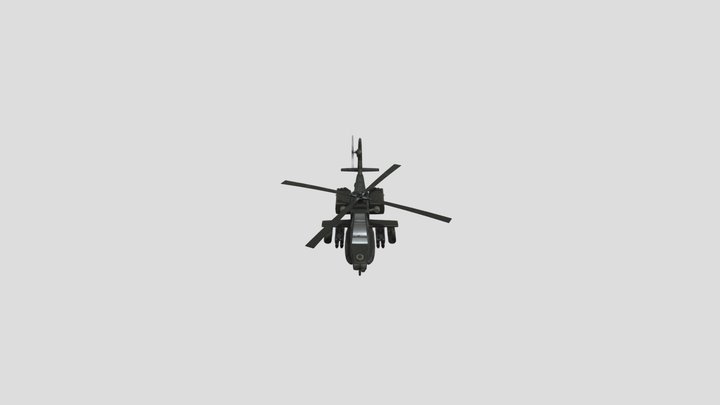 Attack Helicopter – Gratis 3D-model STL
