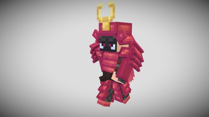 Samurai 3D Model