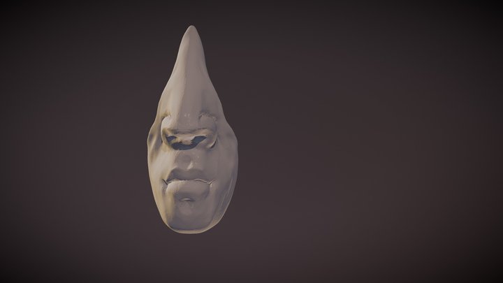 SculptJanuary(2018) Day1 - mouth and nose 3D Model