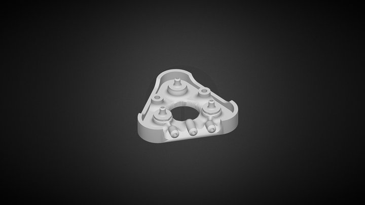 ConnectorThreeWay 3D Model